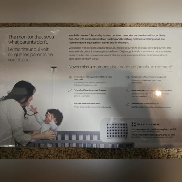 Nanit Pro Camera with Wall Mount - White - Picture 2 of 5